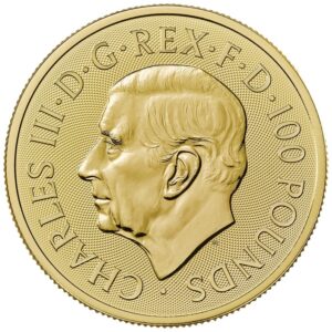 2024 1 oz Seymour Unicorn Gold Coin Tudor Beasts