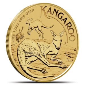 2025 1/4 oz Australian Gold Kangaroo Coin (BU)