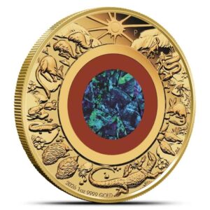 2026 1 oz Australian Gold Wonders of Australia The Outback Coin (BU)
