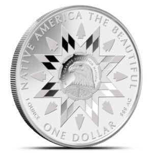 2026 1 oz Colorized Native America the Beautiful Idaho Silver Coin (Box + CoA)