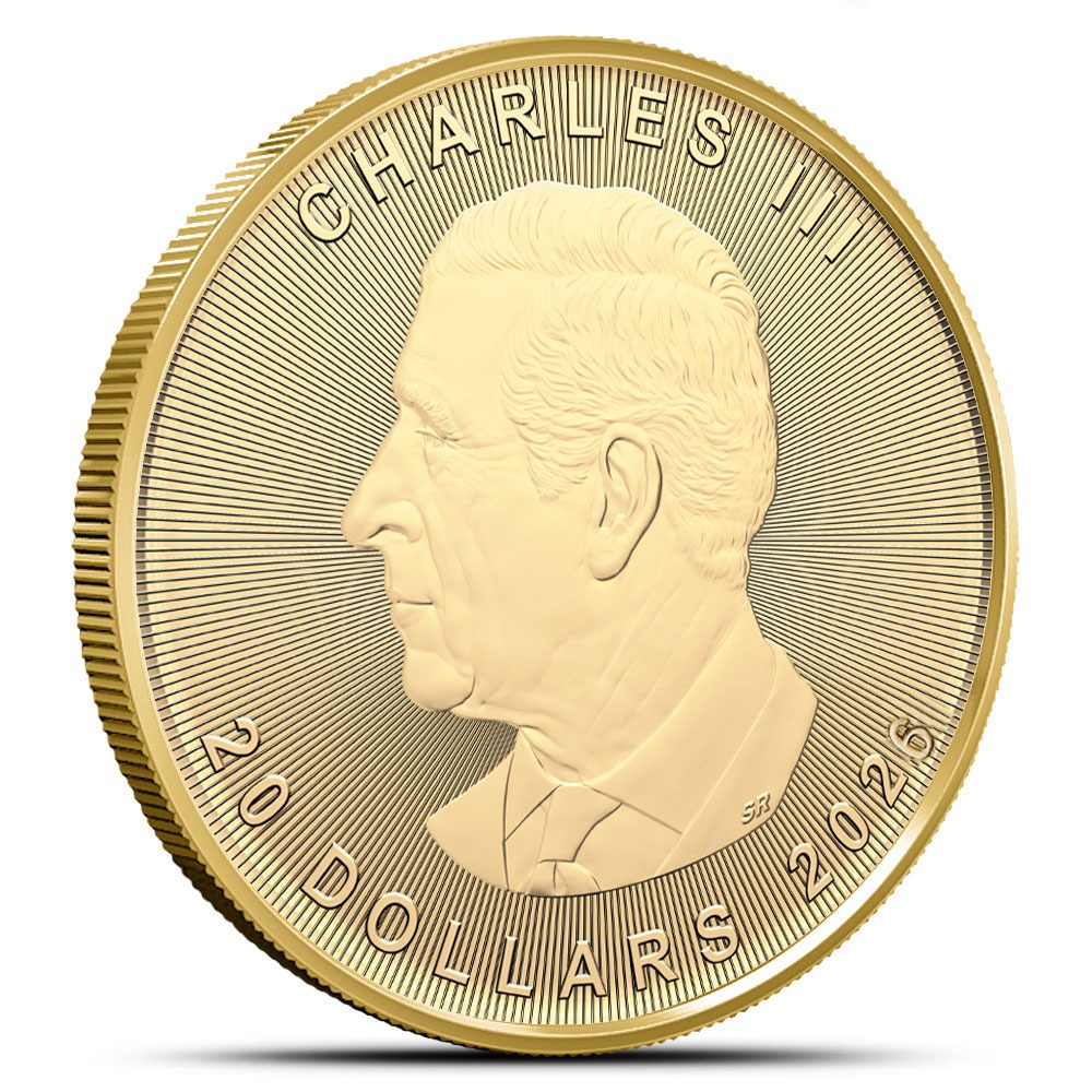 2026 1/2 oz Canadian Gold Maple Leaf Coin (BU) - Image 2