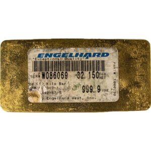 Buy 1 Kilo Engelhard Gold Bars (Secondary Market)