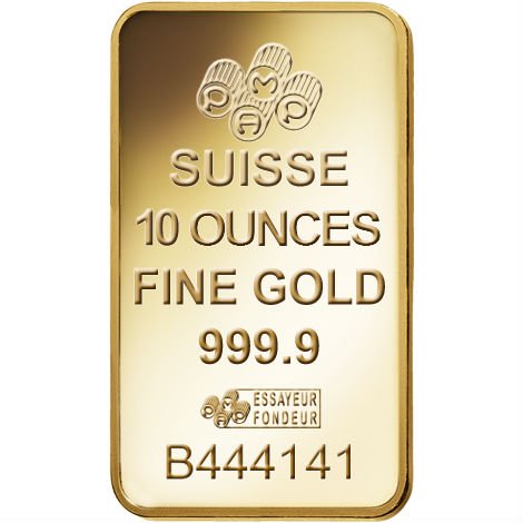 10 oz PAMP Suisse Fortuna Veriscan Gold Bar (New w/ Assay) - Image 3
